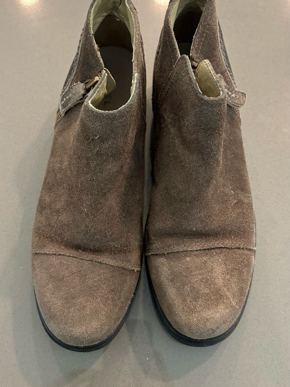 Sorel Tan Slip-On Women's Ankle Shoe